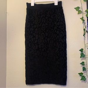 Burberry London Black Skirt